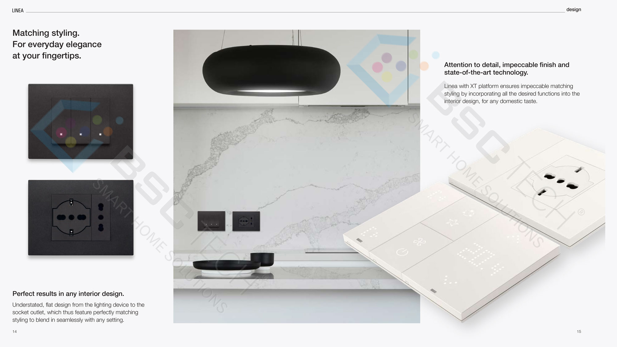 Mẫu 3 Linea (thiết kế đương đại)